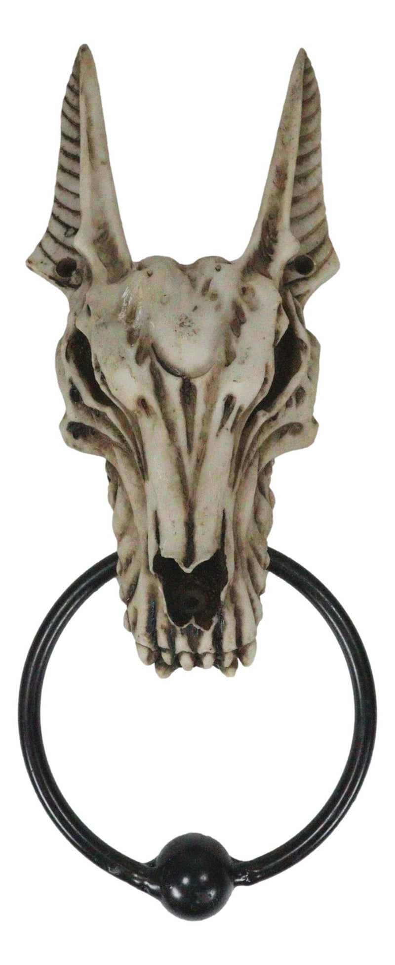 Ancient Egyptian Anubis Guardian God of the Dead Skull Decorative Door Knocker