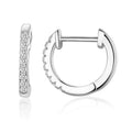 925 Sterling Silver Cubic Zirconia Ear Cuffs 18K Gold Plated Cartilage Hoop Huggie Earrings for Women Stackable Jewelry