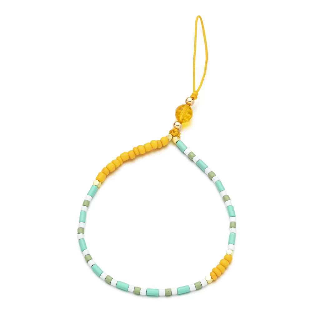 Cute Evil Eye Beads Lanyard Strap Cord Colorful DIY Chain for Anti-Lost Phone Chain Men Women Gift Jewelry Keychain Keycord