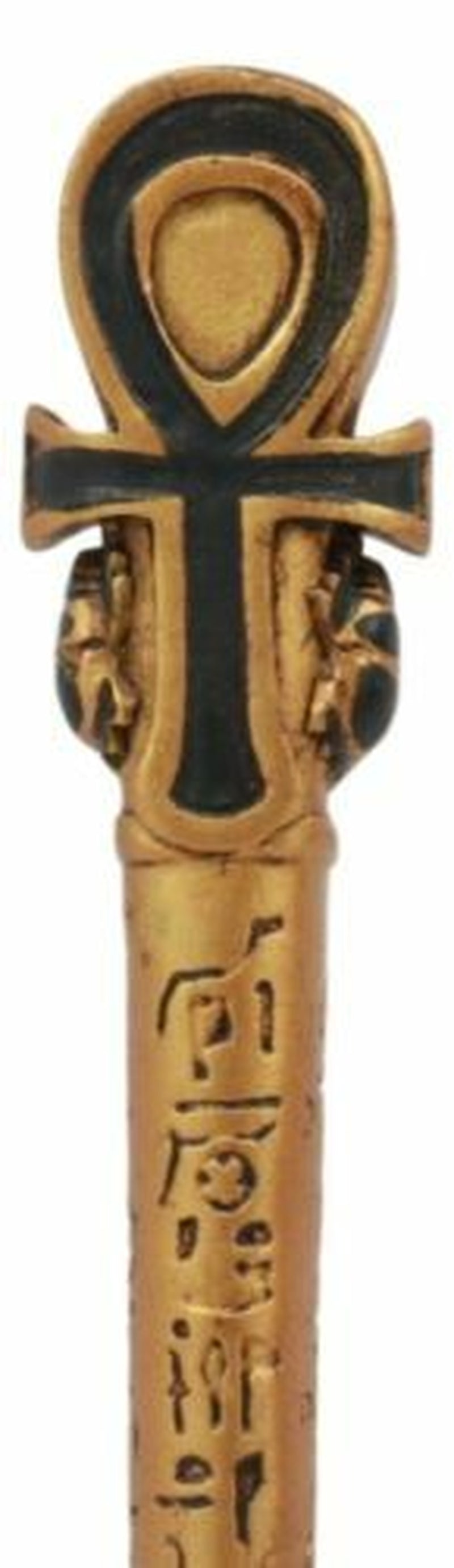Egyptian Symbol of Life Ankh Cross Ballpoint Pen Set of 6 Figural Gods of Egypt