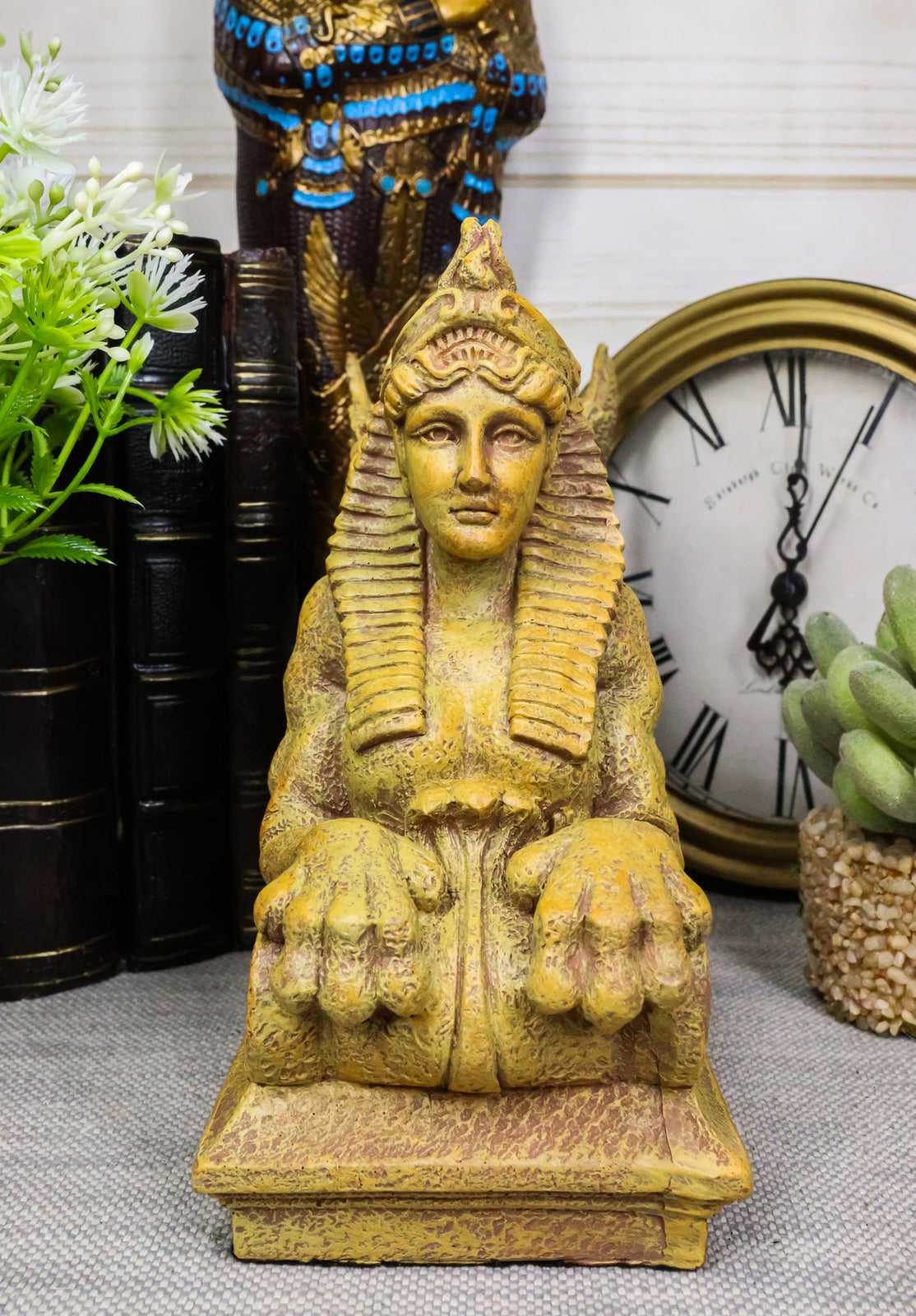Legend of Ancient Egypt Gods and Pharaohs Sphinx Guardian Figurine Deity