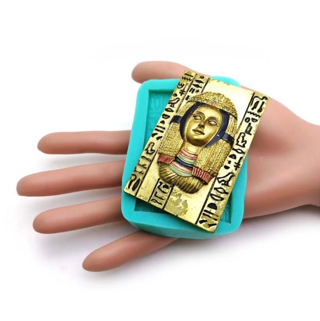 Egyptian Pharaoh Cleopatra Anubis Silicone Molds for Baking Ancient Egypt Fondant Chocolate Cake Decoration Mould Resin Form