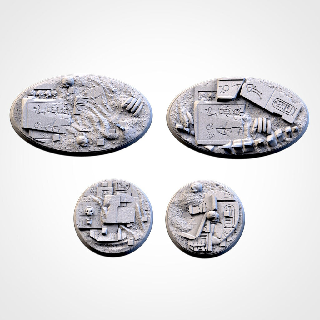 Egyptian Themed Bases - Txarli Factory - Resin Bases