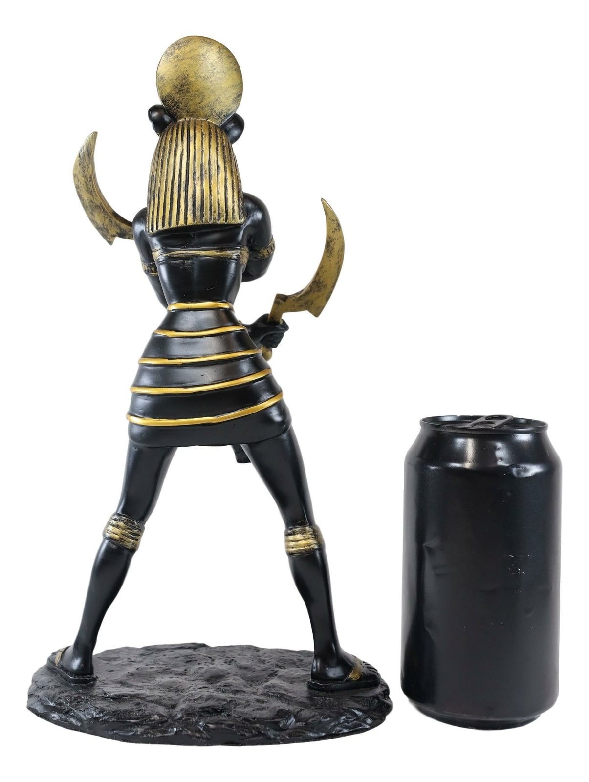 Ebros Egyptian Sun Goddess Sekhmet W/ Sickle Statue Huntress Lioness Healer