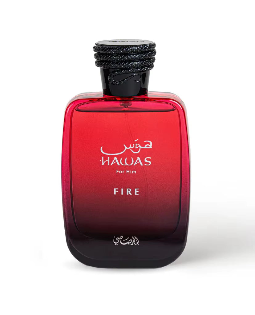 Rasasi Hawas Fire Eau De Parfum for Men - 100Ml/3.4Fl.Oz - 1 Bottle