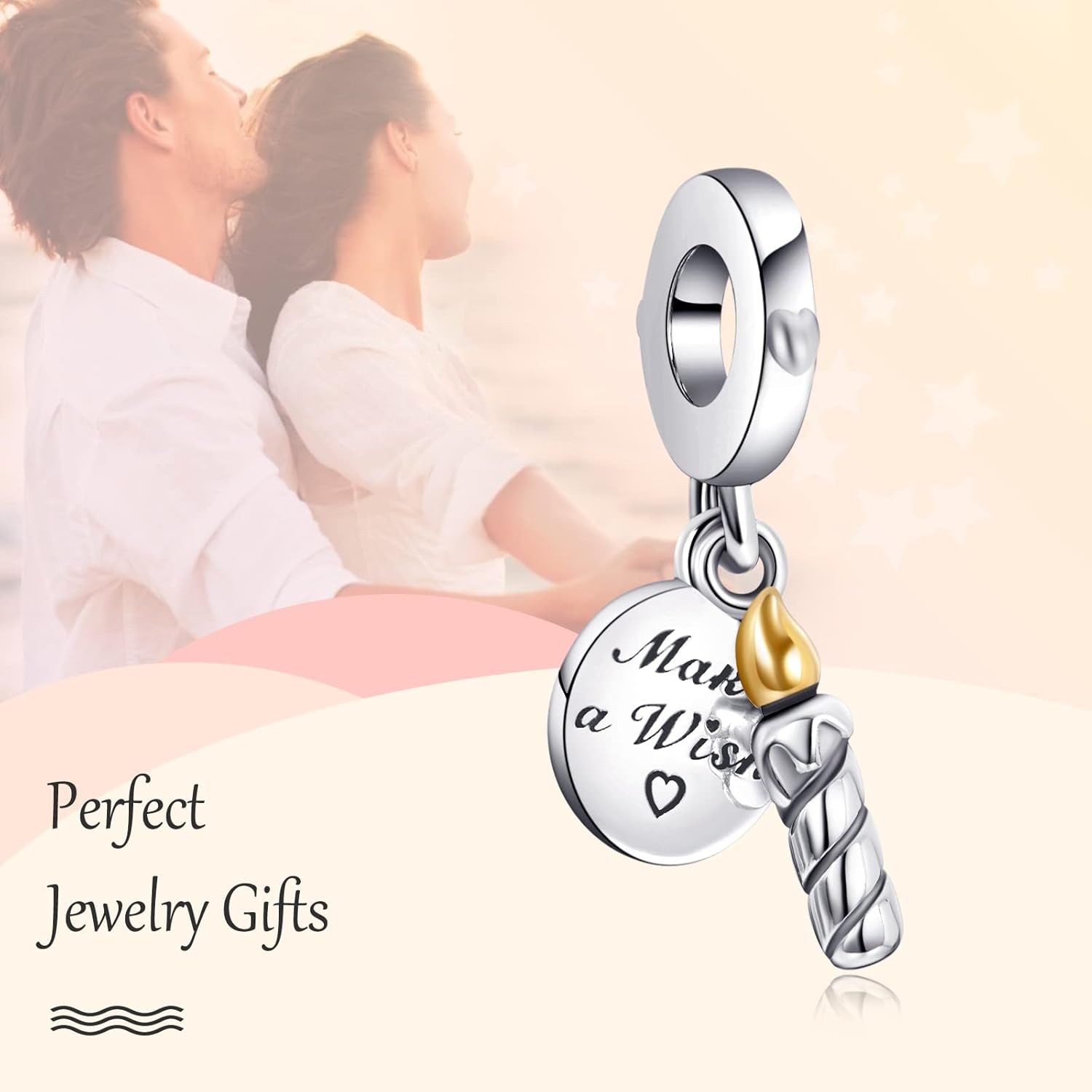 Silver Charms for Bracelets 925 Sterling Dragonfly Family Heart Love Dangle for Women Bracelet & Necklace Pendant