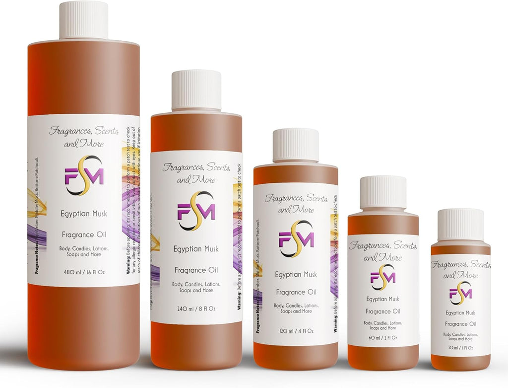 Egyptian Musk Fragrance Oil - 16 Fl Oz Plastic Bottle (480Ml)