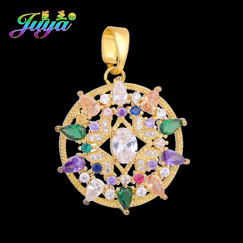 Handicraft Custume Accessories Greek Gods Evil Eye Crescent Moon Star Enamel Charms for DIY Pendant Collar Jewelry Making