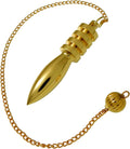 Egyptian Pendulum - Brass Metal Dowsing & Divination Tool for Reiki Chakra & Metaphysical Spirituality