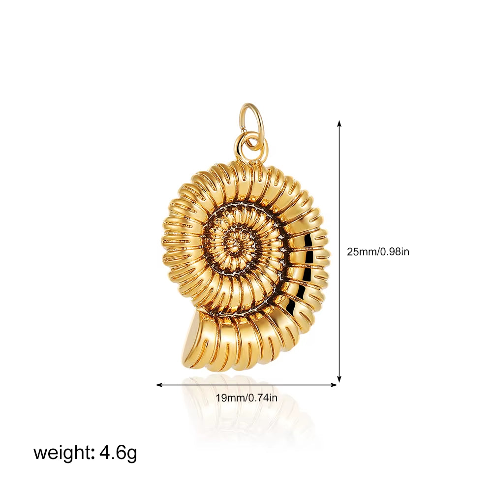 Exquisite Waterproof Moon Star Sun Evil Eyes Pendant for Women Charms Gold Color DIY Accessories Stainless Steel Jewelry