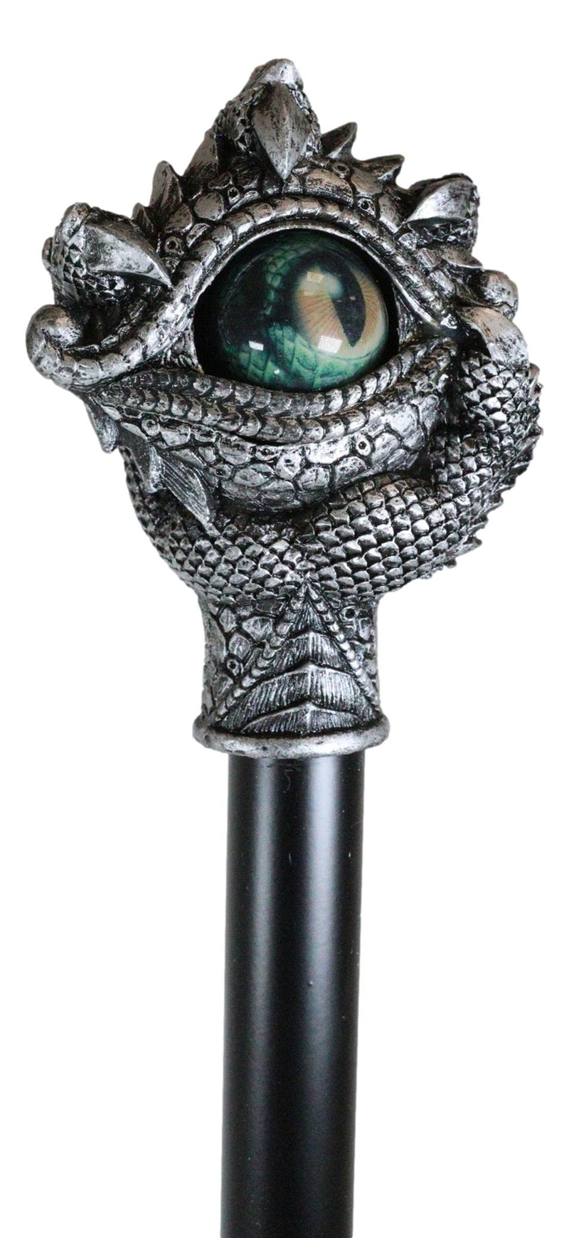 Fantasy Ocular Evil Eye of Sauron and Dragon Claws Swagger Cane Cosplay Stick