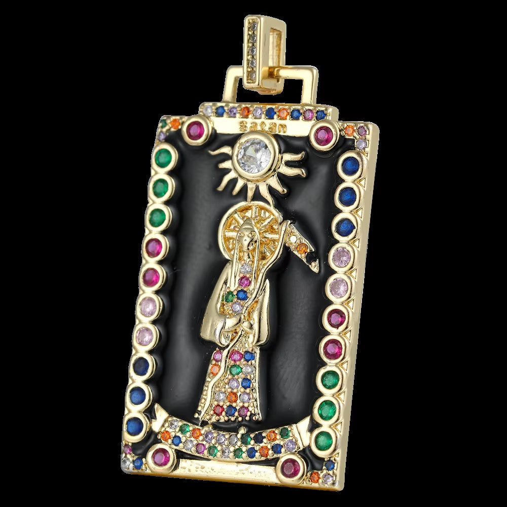 Handicraft Custume Accessories Greek Gods Evil Eye Crescent Moon Star Enamel Charms for DIY Pendant Collar Jewelry Making