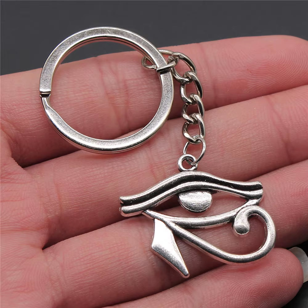 1 Piece Keychain Celtic and Eye of Horus Key-Rings Fashion Hot Sale Key Chain Women Keyring Key-Rings