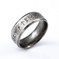 Retro European and American New Viking Rune Ancient Ring Men'S Fashion Trend Retro Punk Party Accessories Jewelry