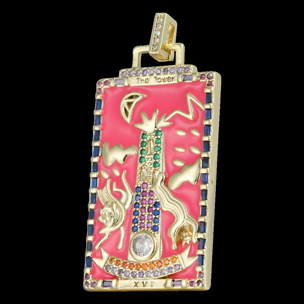 Handicraft Custume Accessories Greek Gods Evil Eye Crescent Moon Star Enamel Charms for DIY Pendant Collar Jewelry Making