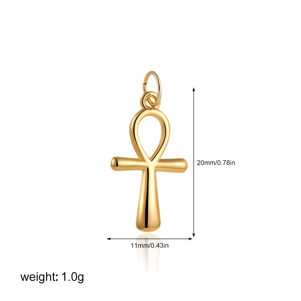 Exquisite Waterproof Moon Star Sun Evil Eyes Pendant for Women Charms Gold Color DIY Accessories Stainless Steel Jewelry