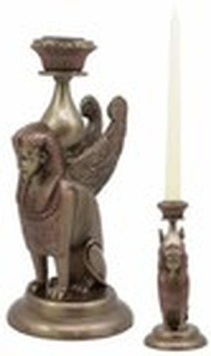 Ebros Greco Egyptian Guardian Sphinx or Androsphinx Candle Holder Figurine