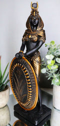 11 Inch Isis with Shield Egyptian Mythological Goddess Statue Figurine