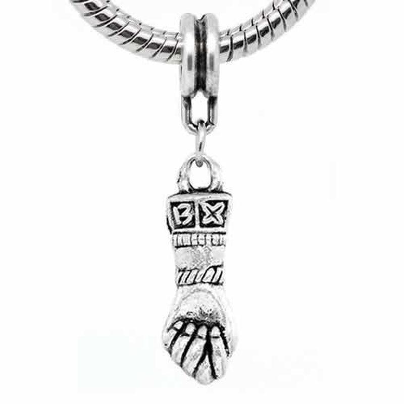 Hand Figa Lucky Charm Spiritual Protection Amulet European Bead Compatible for M