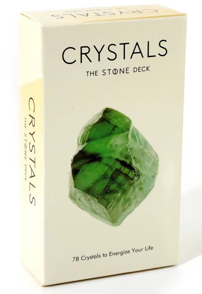 Crystals Tarot Cards Oracle Cards Tarot Deck and Card Game High Quality Kabbalis Board Game Divination Fate Party Enterainment