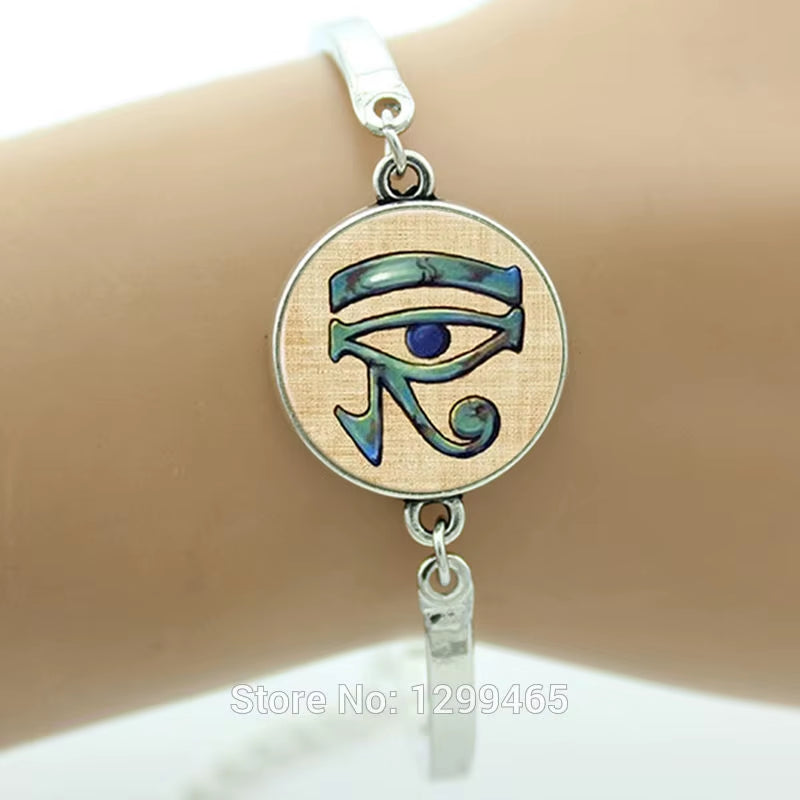 Ancient Eye of Horus Jewelry Party Accessories Bracelet Souvenirs Gift Ancient God Horus Egypt Bangles B238