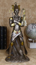 Ebros Egyptian God of the Dead Osiris Holding Crook and Flail 11.5" H Figurine