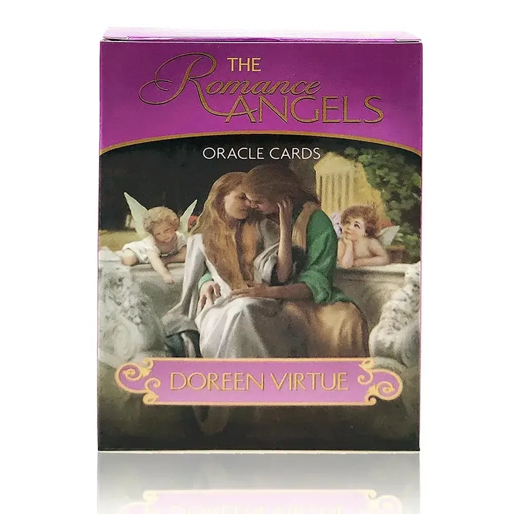 Angel Therapy Oracle Cards PDF Guidebook Tarot Cards Deck Board Games for Family Party Women Kids Toys
