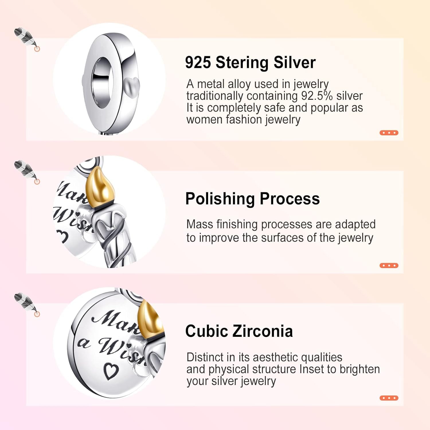 Silver Charms for Bracelets 925 Sterling Dragonfly Family Heart Love Dangle for Women Bracelet & Necklace Pendant