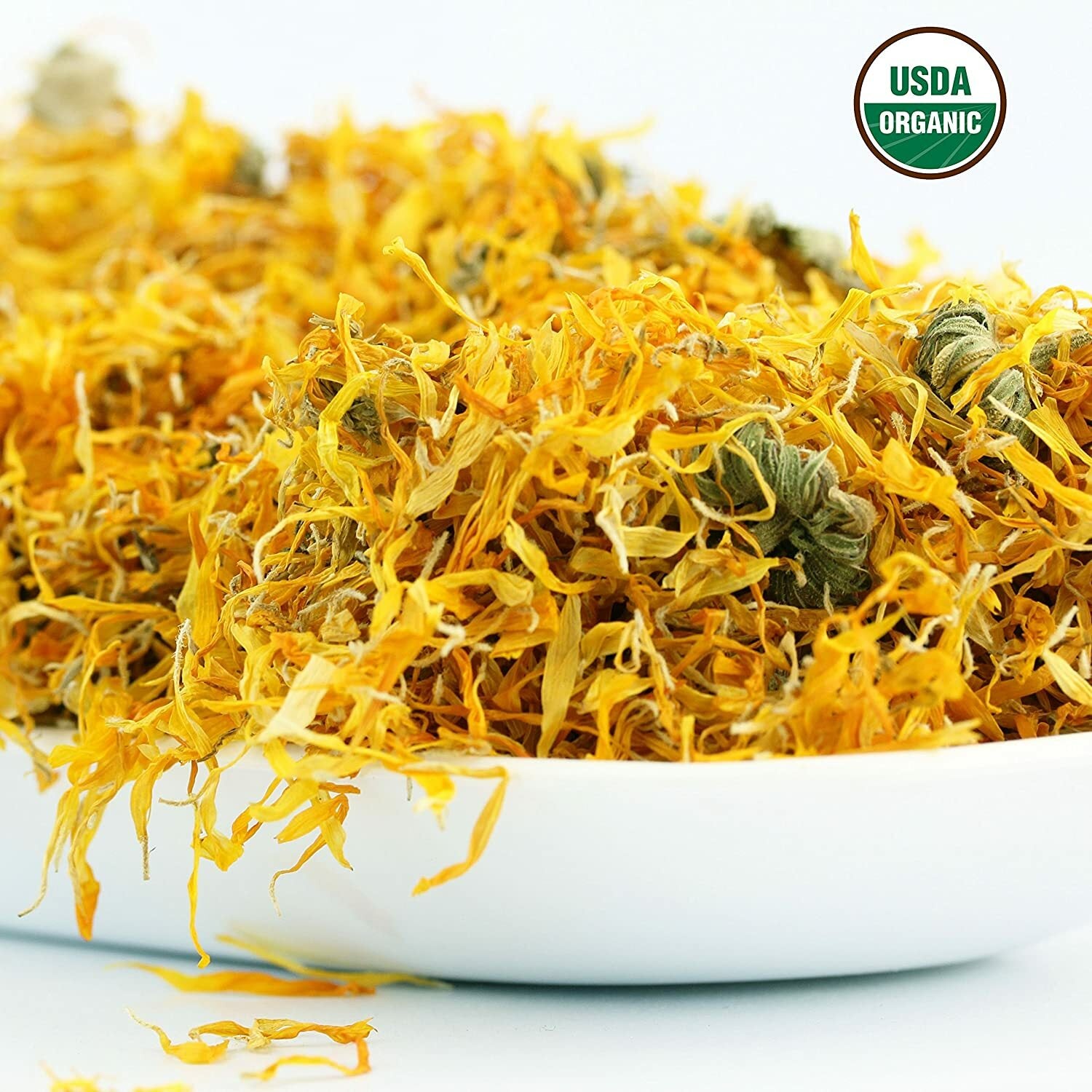 EGYPTIAN CALENDULA Whole Dried Flowers and Petals 1 Oz. (28G)