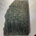 Reproduction of Ancient Egyptian Statue Aten Akhenaten Sculpture Relief Art Teaching Aids Home Desktop Decoration Ornaments