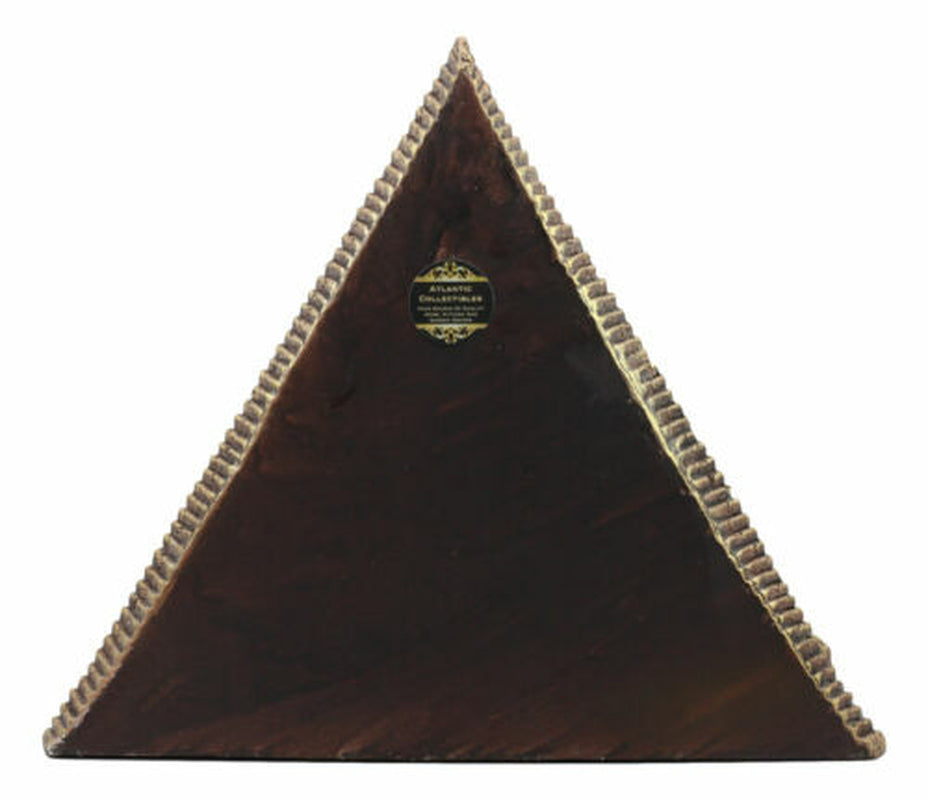 Egyptian Pyramid Statue with 16 Miniature Gods Anubis Osiris Isis Maat Bastet