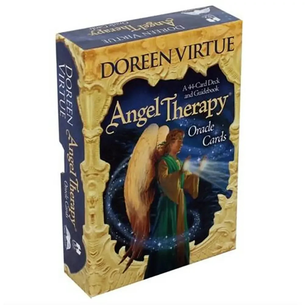 Angel Therapy Oracle Cards PDF Guidebook Tarot Cards Deck Board Games for Family Party Women Kids Toys