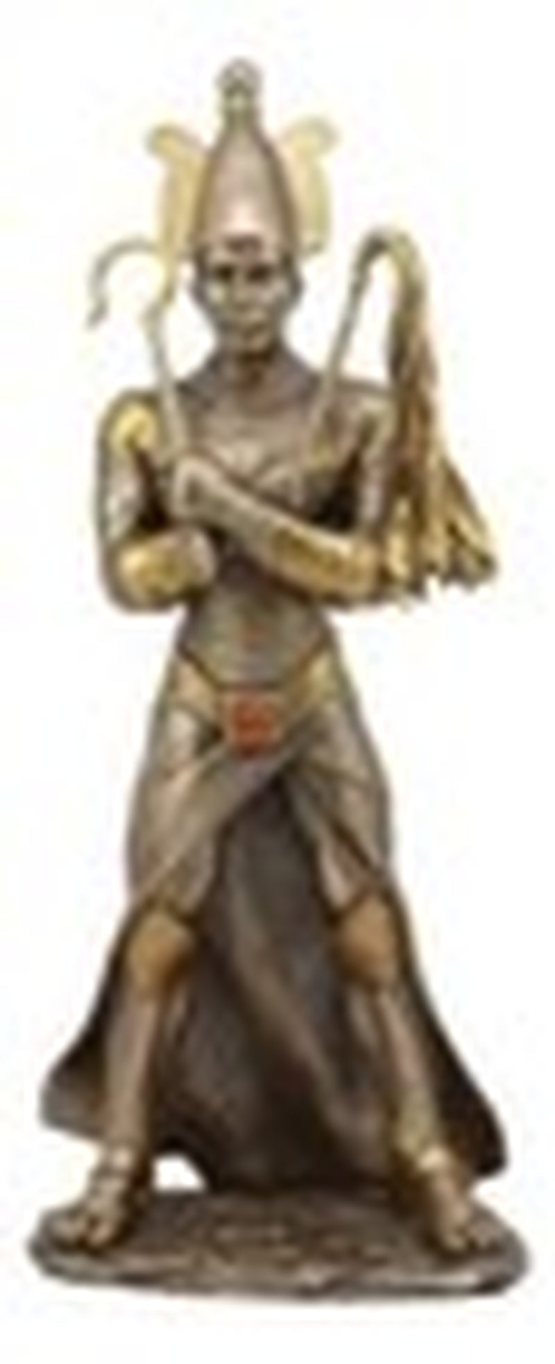 Ebros Egyptian God of the Dead Osiris Holding Crook and Flail 11.5" H Figurine
