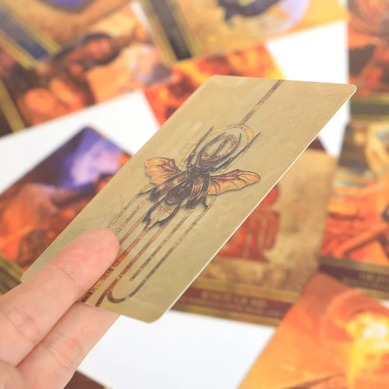 ISIS Oracle Cards Taort Cards Game Tarot Deck with Guidebook Board Game for Adult Family Oracle for Fate Divination