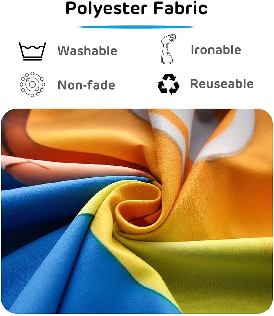 Egyptian Painting Tapestry 105Wx70H Inches Queen Nefertari Making an Offering to Isis Wall Tapestry Nefertalis Tomb Thebes Wall Hanging Mythology Egypt Mural for Bedroom Living Room Dorm Decor