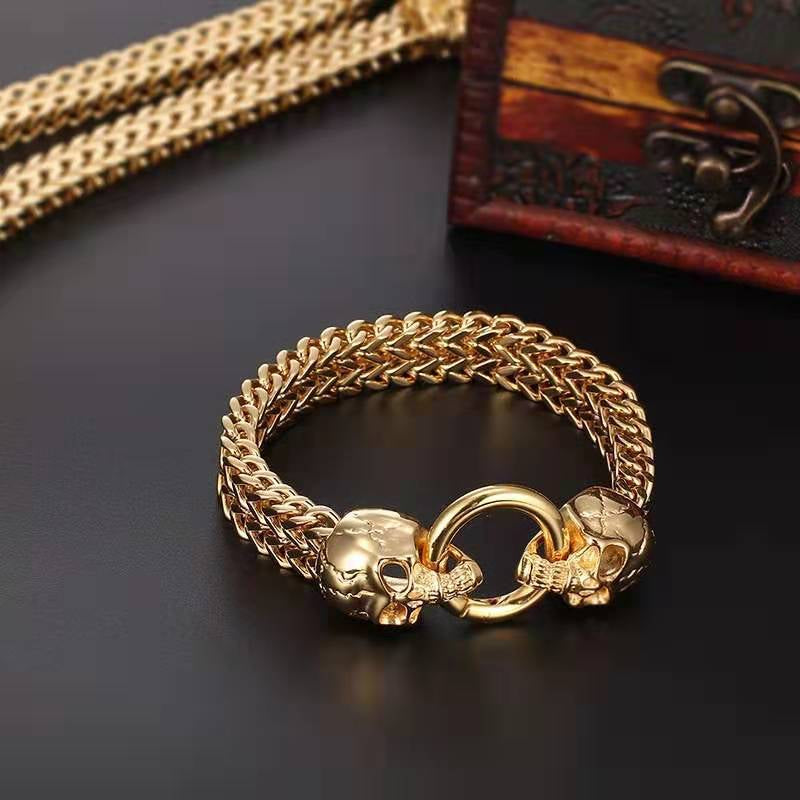 Lion Men'S Stainless Steel Jewelry Bracelet