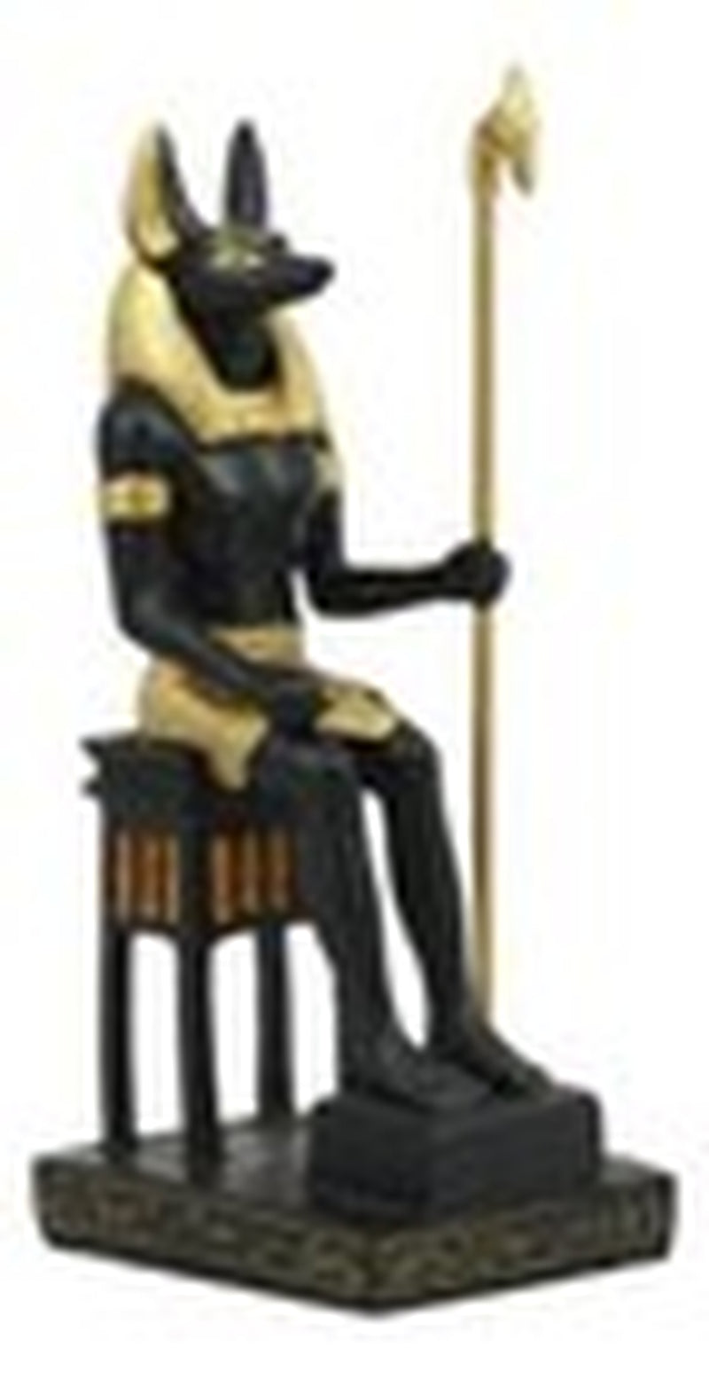 Sitting Anubis Statue - Collectible Figurine Statue Sculpture Figure