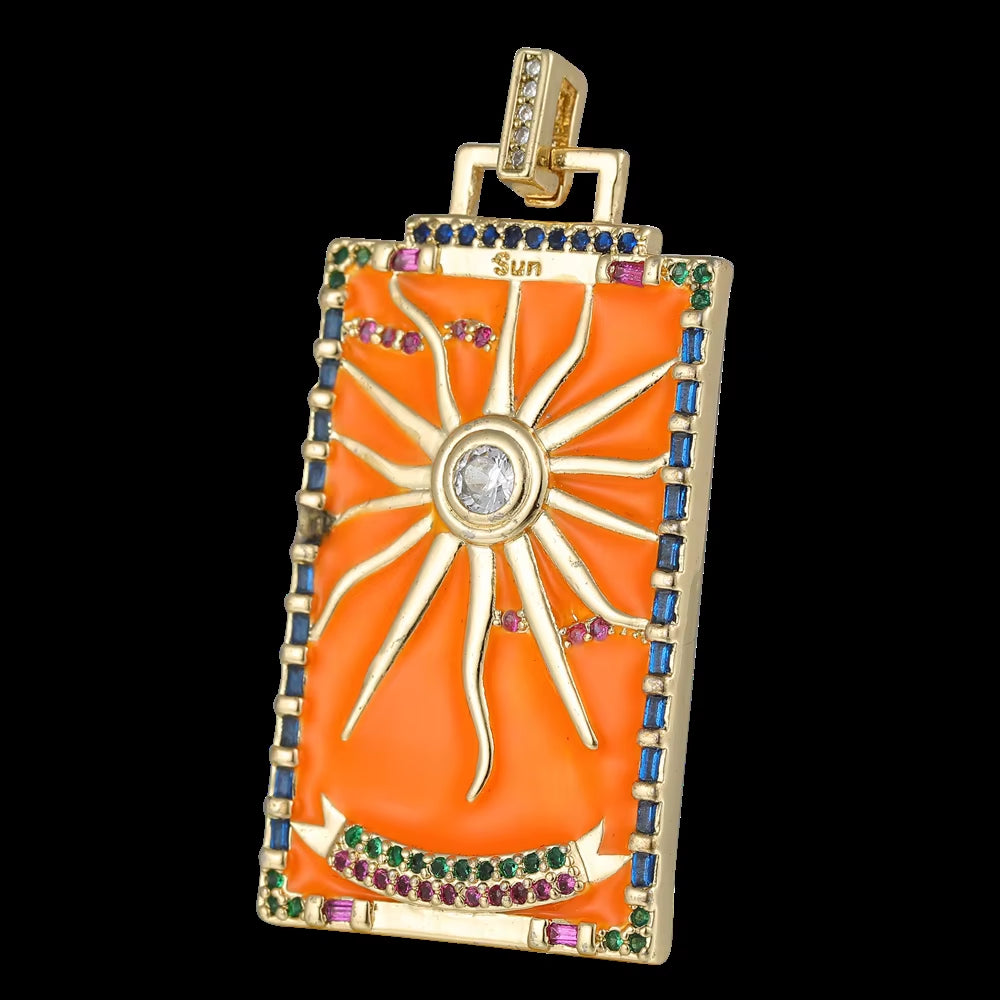 Handicraft Custume Accessories Greek Gods Evil Eye Crescent Moon Star Enamel Charms for DIY Pendant Collar Jewelry Making