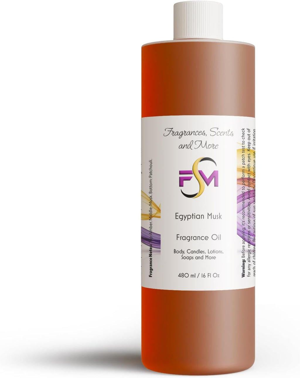 Egyptian Musk Fragrance Oil - 16 Fl Oz Plastic Bottle (480Ml)