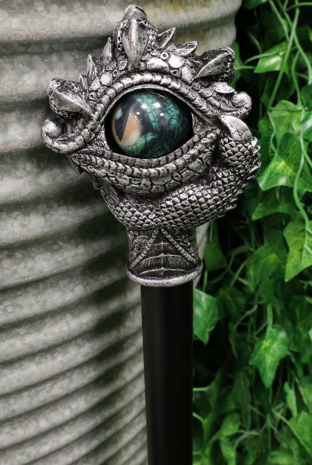 Fantasy Ocular Evil Eye of Sauron and Dragon Claws Swagger Cane Cosplay Stick