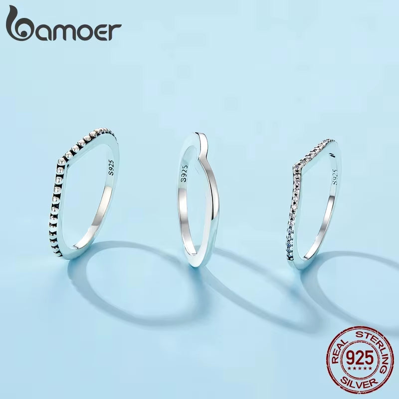 100% 925 Sterling Silver Water Droplet Clear CZ Finger Rings for Women Wedding Engagement Jewelry Girlfriend Gift PA7649