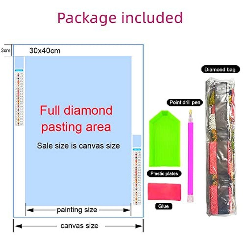 Diy 5D Diamond Art Painting Kits Sun and Camel Egyptian Pyramids Full