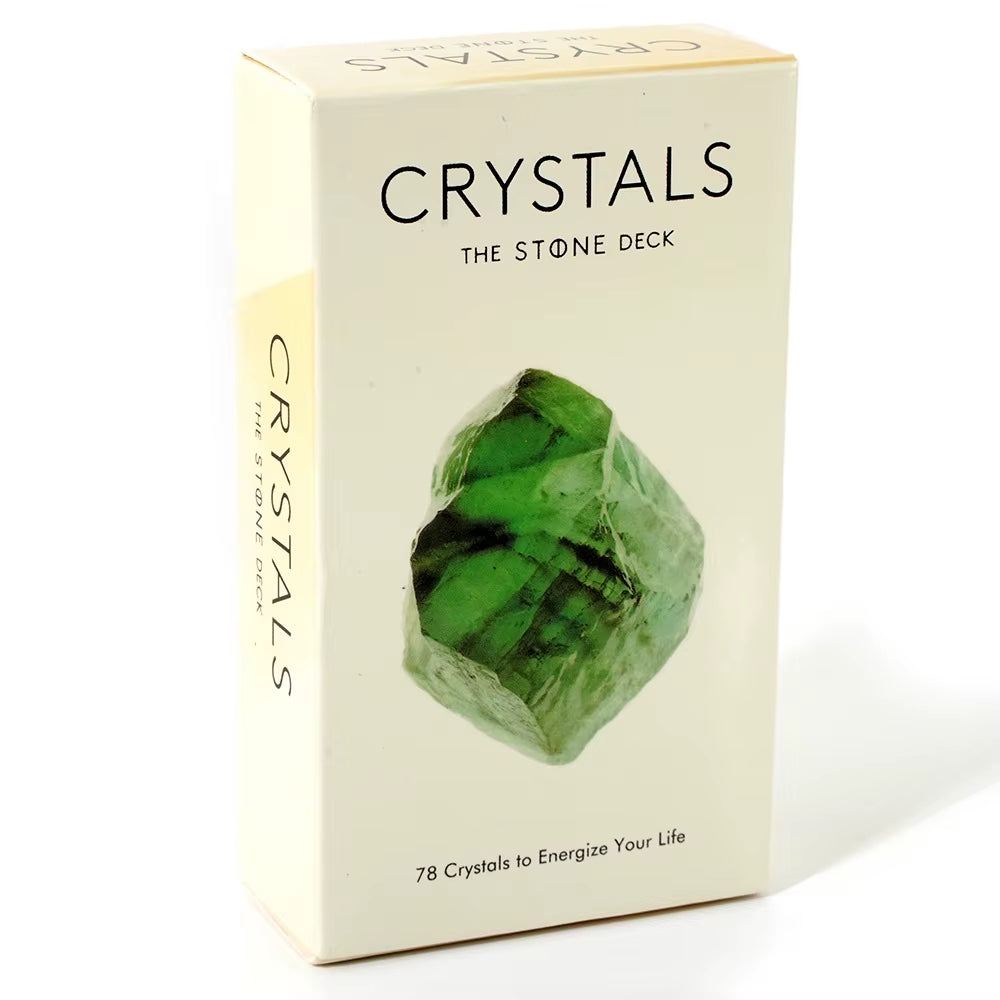 Crystals Tarot Cards Oracle Cards Tarot Deck and Card Game High Quality Kabbalis Board Game Divination Fate Party Enterainment
