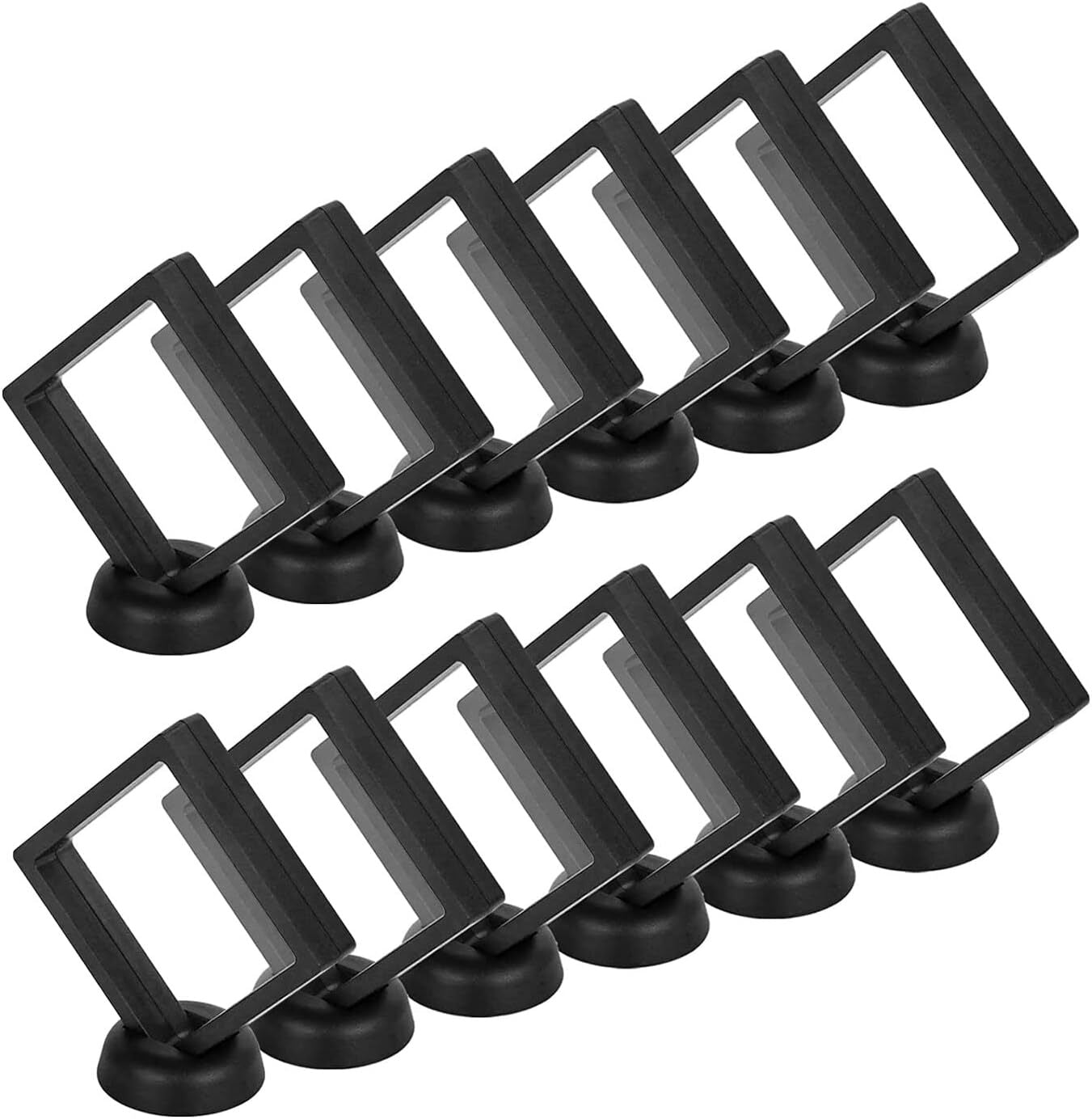 LOT of Displays Cases for Hot Wheels 3D Floating Display Stand Coins Stone Jewel