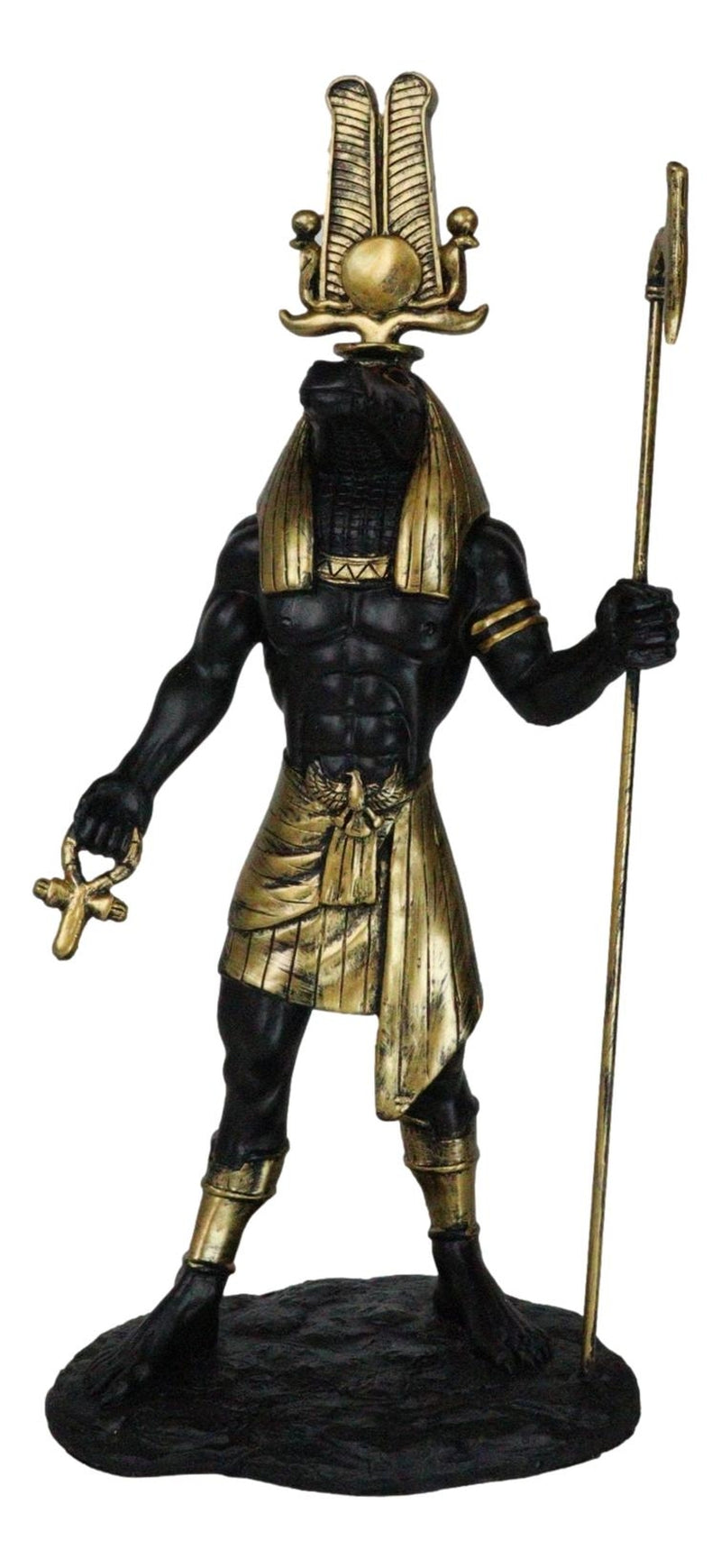 Ebros 11 Inch Egyptian Sobek Mythological God Resin Statue Figurine