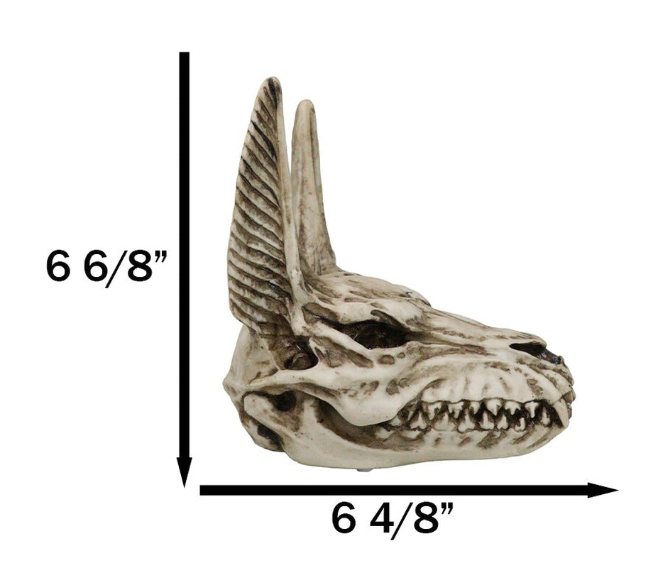 Ebros Ancient Egyptian Deity God Anubis Jackal Skull Statue Decor 6.75"H