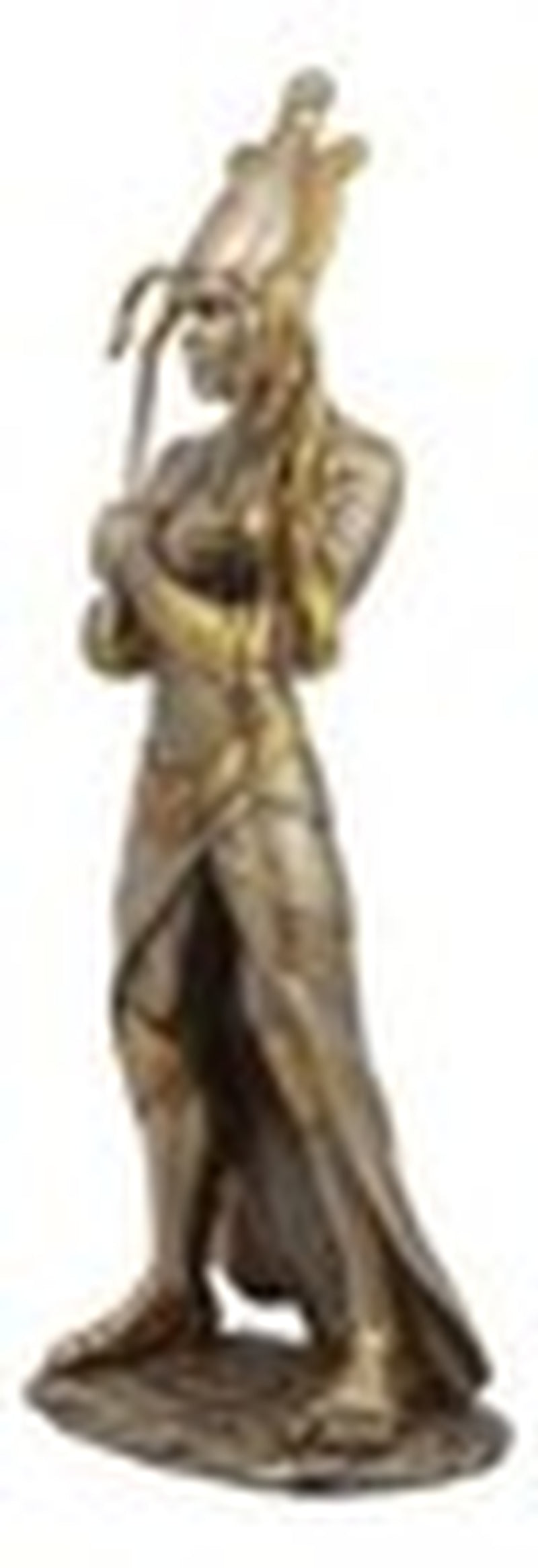 Ebros Egyptian God of the Dead Osiris Holding Crook and Flail 11.5" H Figurine