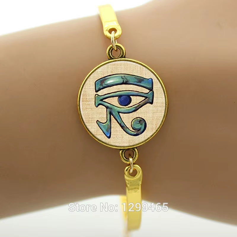 Ancient Eye of Horus Jewelry Party Accessories Bracelet Souvenirs Gift Ancient God Horus Egypt Bangles B238