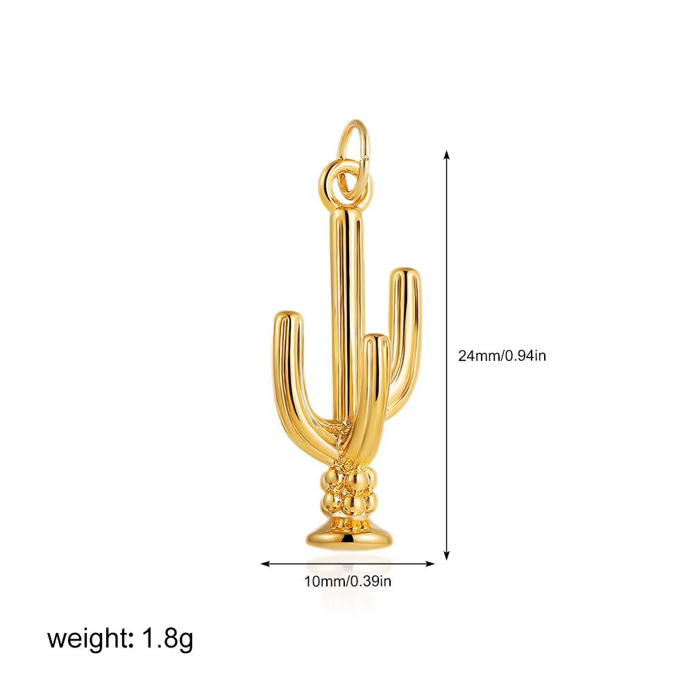 Exquisite Waterproof Moon Star Sun Evil Eyes Pendant for Women Charms Gold Color DIY Accessories Stainless Steel Jewelry