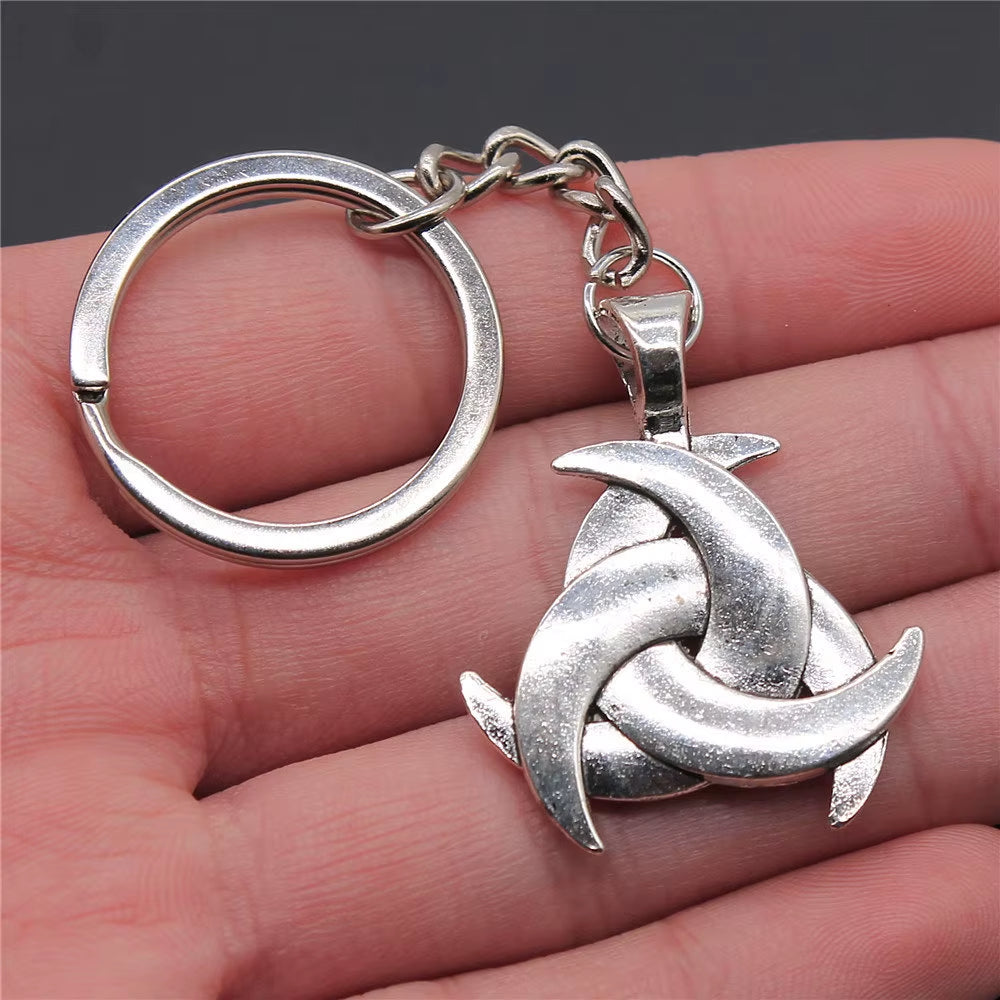 1 Piece Keychain Celtic and Eye of Horus Key-Rings Fashion Hot Sale Key Chain Women Keyring Key-Rings